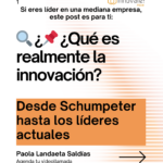📌 ¿Qué es realmente la innovación? Desde Schumpeter hasta los líderes actuales